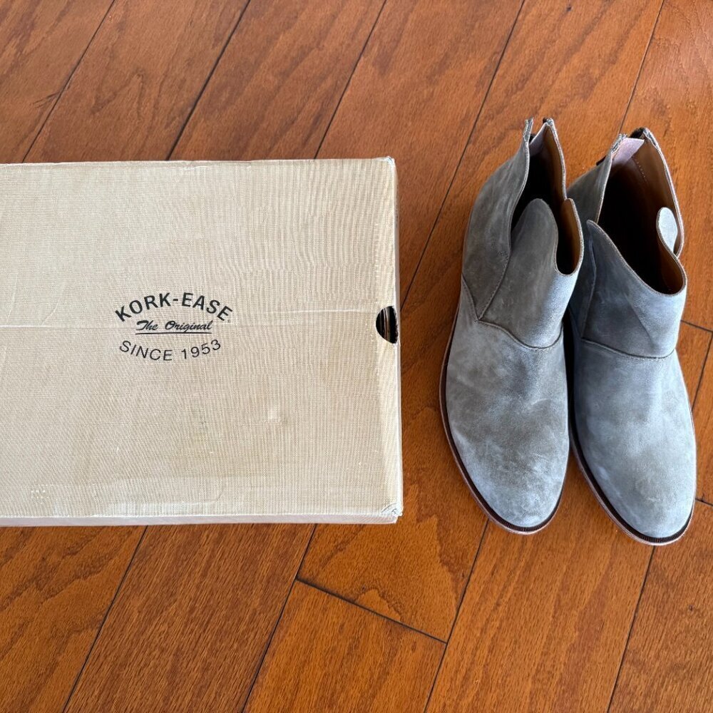 KORK-EASE Ryder Taupe Suede Size11 M. BRAND NEW - Picture 12 of 12